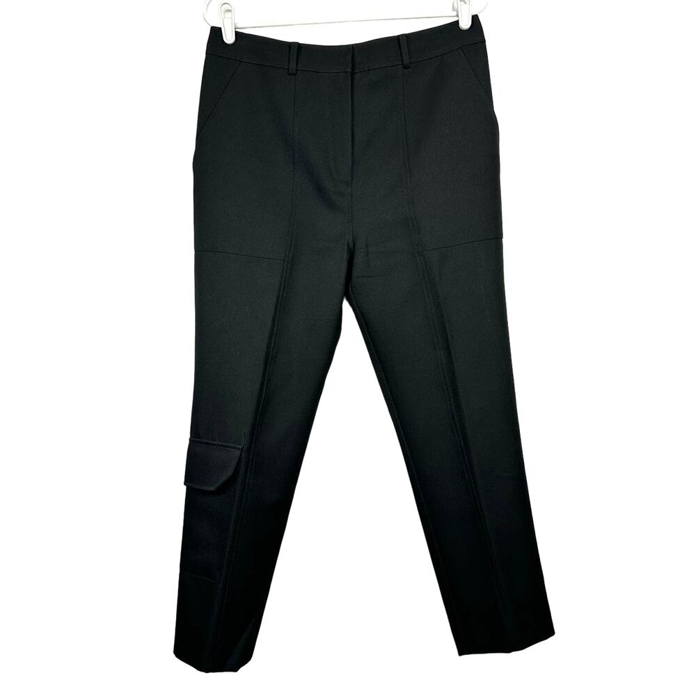 Alexander Wang Black Cropped Cargo Pants Size 8